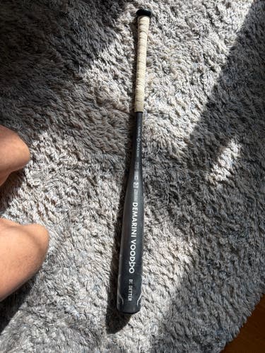 2024 DeMarini Voodoo One Alloy BBCOR Certified Bat (-3) 29 oz 32" (Used)