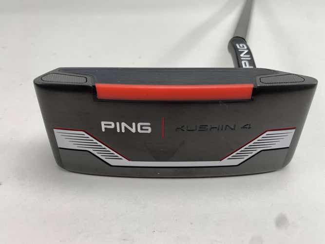 Ping Kushin 4 2021 Putter 34" Black Dot Mens RH NEW