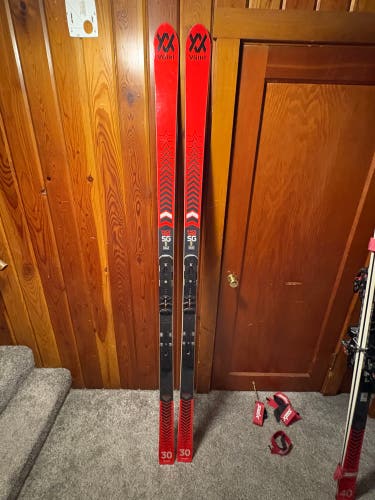 2020 Volkl Racetiger Speedwall WC SG 203 cm Racing Skis (Used)