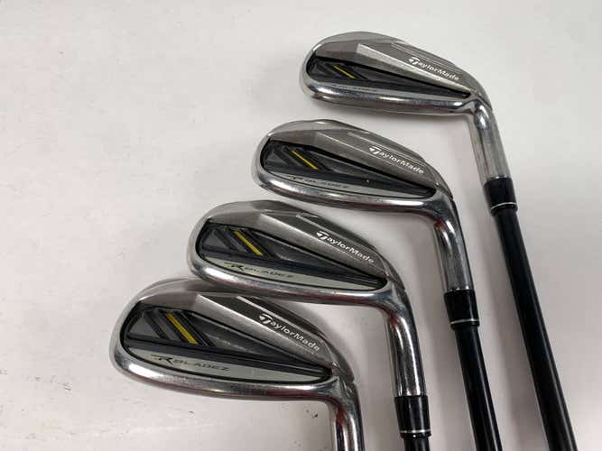 TaylorMade RocketBladez Iron Set 7-PW RocketFuel 65g Regular Graphite Mens RH