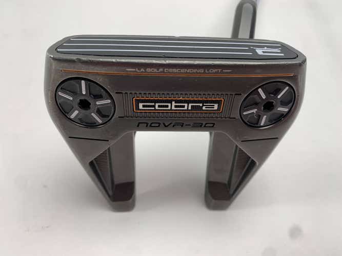 Cobra KING Vintage Nova 30 2024 Putter 35" Superstroke Pistol 1.0 Mens RH