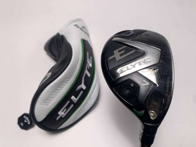 Callaway Elyte Max Fast 7 Hybrid 35* Vanquish 4 R2 Senior Graphite Mens RH HC