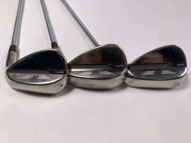 Titleist Vokey SM8 Brushed Steel Wedge Set 50* 8 | 54* 12 | 58* 8 Wedge RH