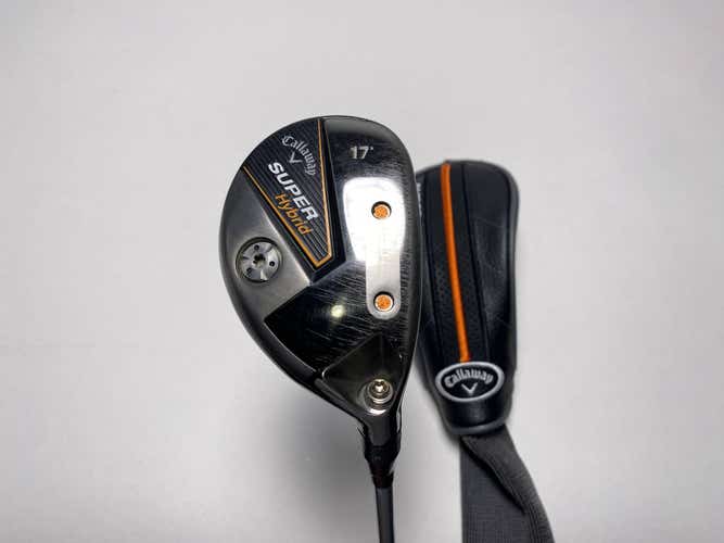 Callaway Super Hybrid 17* Fujikura Vista Pro 60 Regular Graphite Mens RH HC