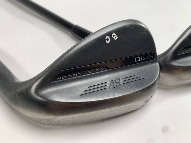 Titleist Vokey SM10 Jet Black Wedge Set 56*10 | 60*4 DG S400 Tour Black Stiff RH