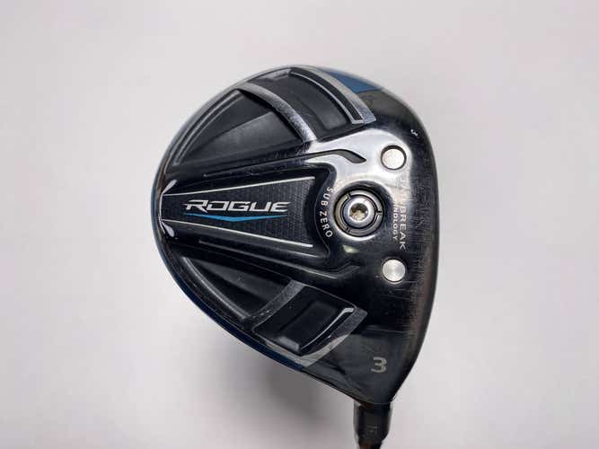 Callaway Rogue Sub Zero 3 Fairway Wood 15* Graphite Design Tour AD 65g Stiff RH