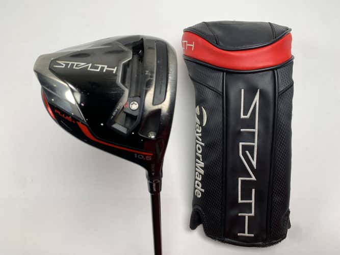 TaylorMade Stealth Plus Driver 10.5* HZRDUS RDX Smoke Red 6.0 60g Stiff RH HC