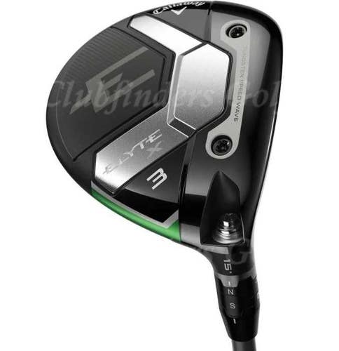 NEW Callaway 2025 ELYTE X 21 Fairway Wood 7 HZRDUS Yellow 6.0 63G Stiff w/HC