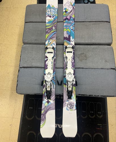 Atomic Century Backcountry Skis 146cm With Elan Ambition 12 Bindings (Used)