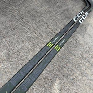 2 PACK CCM RibCor Trigger ASY Pro Stock Hockey Stick Grip 85 Flex P28 Left 8405