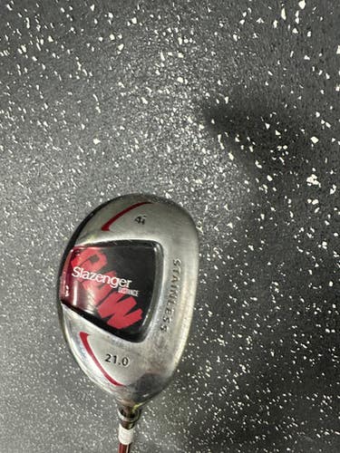 Used Slazenger RAW DISTANCE Mens Hybrid Club RH 4 Hybrid 11849-S000032408