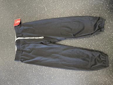 Used Rawlings YOUTH PANTS BB/SB Pant Boys Black LG 11849-S000035883
