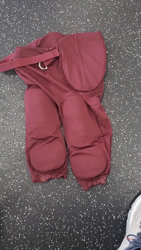 Used Champro Youth FB Integrated Pants Maroon SM 11849-S000029511
