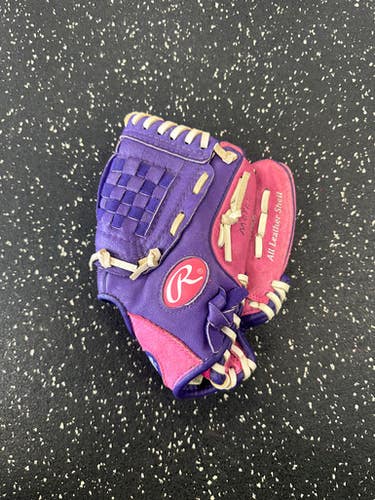 Used Rawlings HIGHLIGHT BB/SB Glove T-ball Pink 10" 11849-S000033948