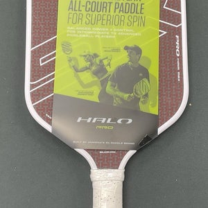 SLK Halo Pro Max 14mm Pickleball Paddle - Red