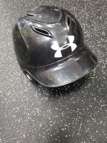Used Under Armour UABH110 Batting Helmet No Mask Black One Size 11849-S000027905