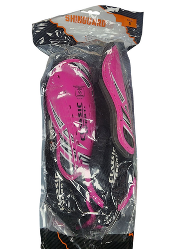 Used Classic Sports Soccer Shin Guards Junior Purple SM 11849-S000024358