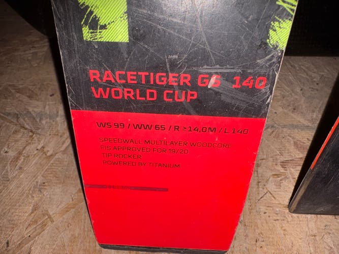 Volkl RTM 140 cm Racing Skis Without Bindings (Used)