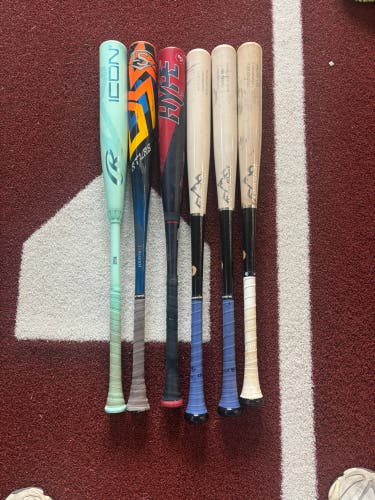 2026 Rawlings Icon Composite BBCOR Certified Bat (-3) 30 oz 33" (Used)