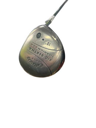 Used Callaway BIG BERTHA TITANIUM Mens Driver RH 10.0 Degree 11862-S000092681
