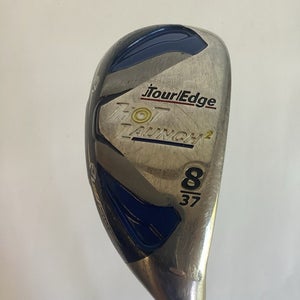 Tour Edge Hot Launch 2 Forged Face 8-Hybrid 37* With Stiff Graphite Shaft