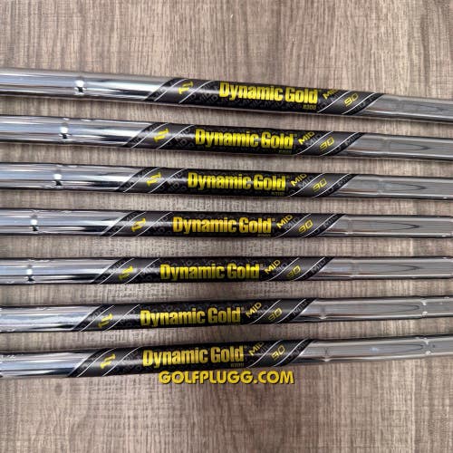.370 Iron Shafts 4-PW / Dynamic Gold Mid 90 R300, Regular Flex (2675)