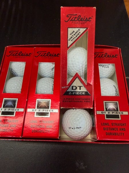 12 New in Box DT 2 Piece Titleist Golf Balls