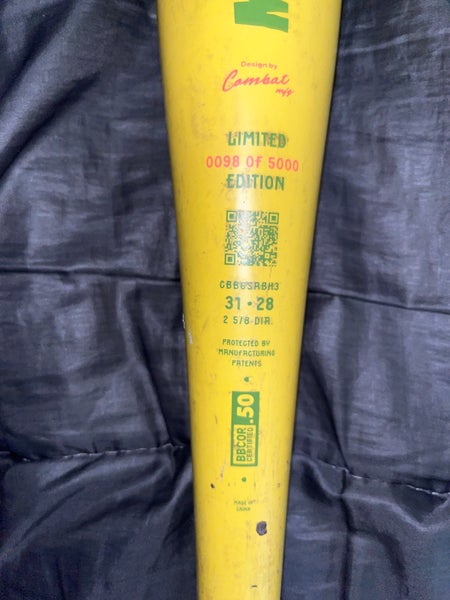 2025 Combat MFG Spec A1 Alloy BBCOR Certified Bat (-3) 28 oz 31