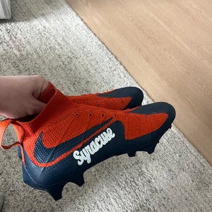 Syracuse Lacrosse Custom Cleats Men's Size 10.5 (W 11.5) Adult Nike Vapor Edge Pro 360 (New)