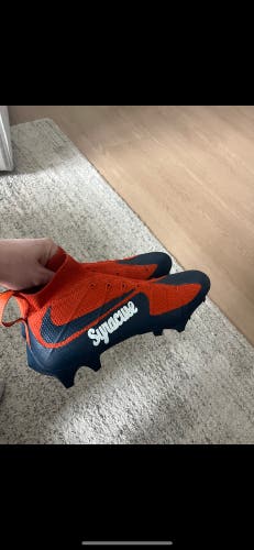 Syracuse Lacrosse Custom Cleats Men's Size 10.5 (W 11.5) Adult Nike Vapor Edge Pro 360 (New)