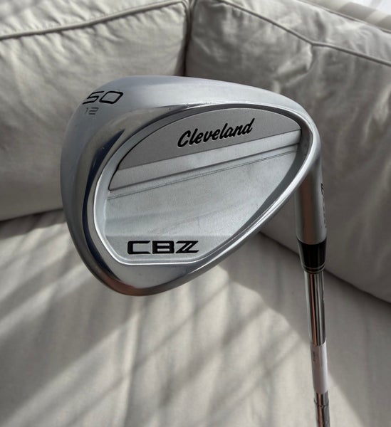 Men's 2026 Cleveland CBZ Chrome Wedge 50 Degree Steel Shaft (Like New) - KBS HI-REV 2.0 115g