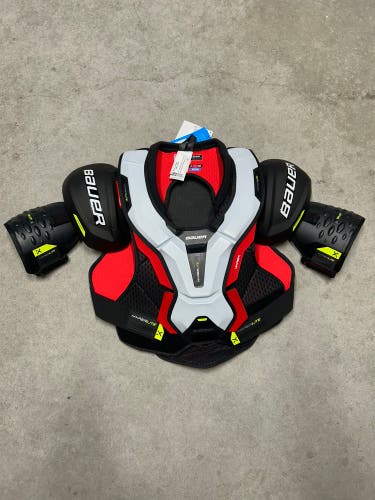 Senior Large Bauer Vapor Hyperlite NCAA Pro Stock Shoulder Pads (New)