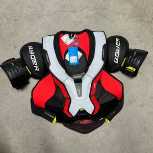 Senior Extra Large Bauer Vapor Hyperlite NCAA Pro Stock Shoulder Pads (New)