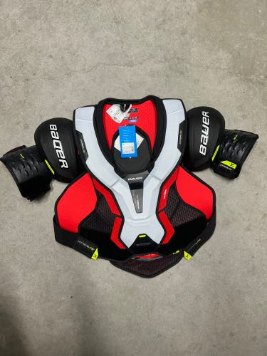 Senior Extra Large Bauer Vapor Hyperlite NCAA Pro Stock Shoulder Pads (New)