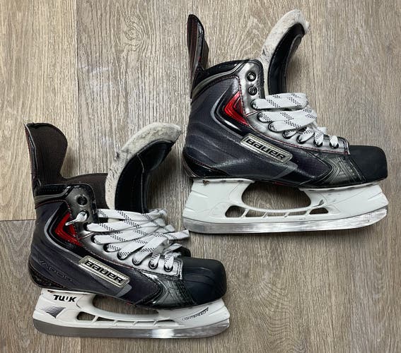 MIC Pro Stock Bauer Vapor APX2 Hockey Skates L:7 R:6.75 D/A Fit 1 - Excellent Condition (Used)