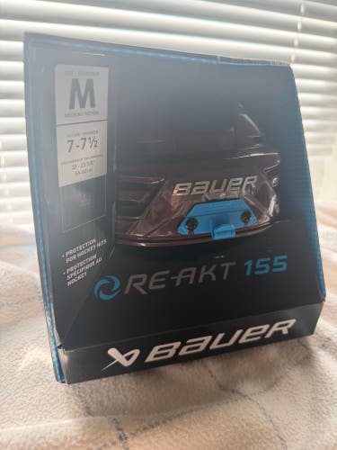MAROON BRAND NEW Medium Bauer Re-Akt 155 Helmet