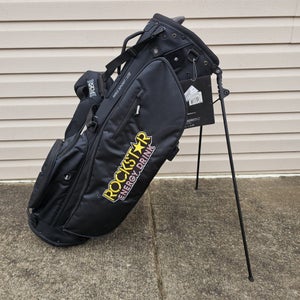 NWT Nike Sport Lite Rockstar Energy Ltd Edition Stand Bag Black 5 Way Divider