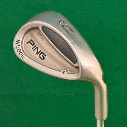 Ping iWedge Black Dot 52  Gap Wedge Stepped Steel Wedge Flex