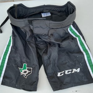 Black Large CCM PP90 Pant Shell Dallas Stars Pro Stock (Used) 9016