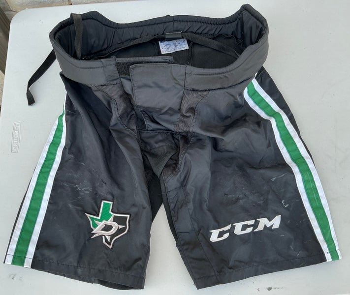 Black Large CCM PP90 Pant Shell Dallas Stars Pro Stock (Used) 9016