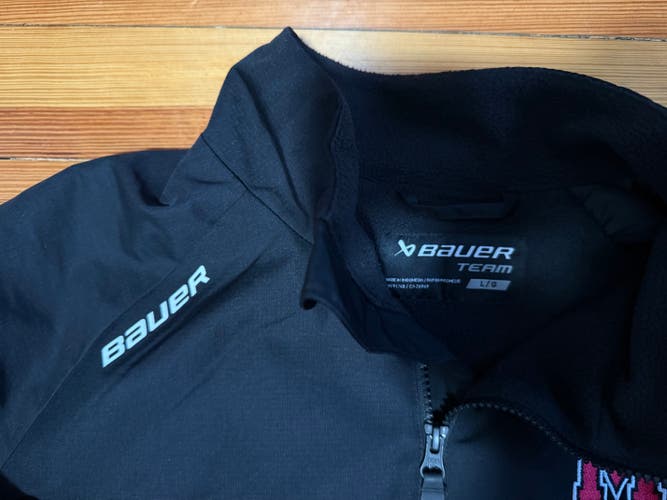 Black Adult Unisex Large Bauer Jacket (Used)