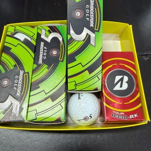 3 Sleeve (9) New Bridgestone E5 Plus 2 B330-RX Golf Balls