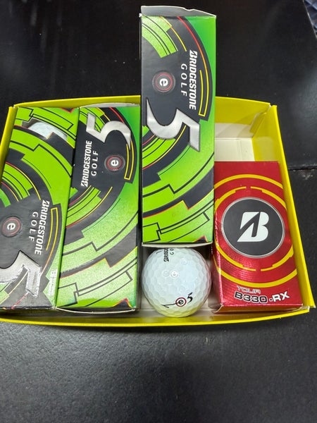 3 Sleeve (9) New Bridgestone E5 Plus 2 B330-RX Golf Balls