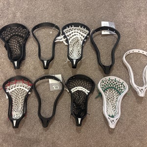 Lot of 9 Epoch Lacrosse Heads Brand New Some Strung.