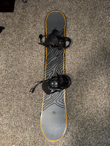 Unisex K2 Standard Snowboard Medium Flex Directional Twin 152 cm (Used)
