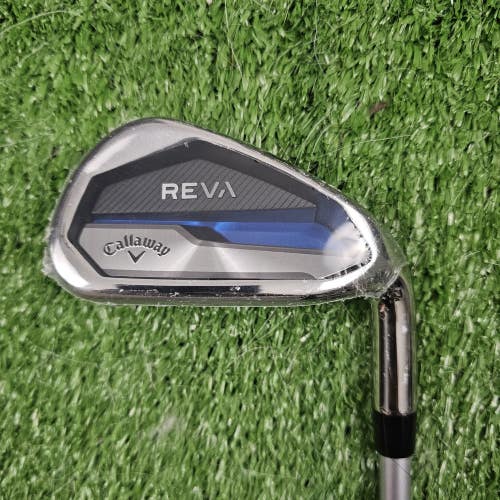 NEW Callaway REVA Single 7 Iron Ladies Womens W Flex Graphite Shaft RH 36.5"