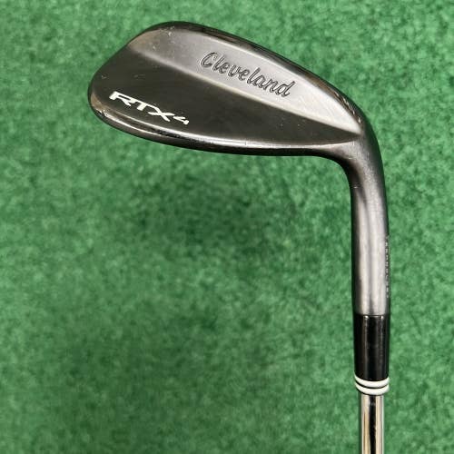 Cleveland RTX4 58/09 FULL Grind Lob Wedge LW S400 Stiff Flex Steel Shaft MRH