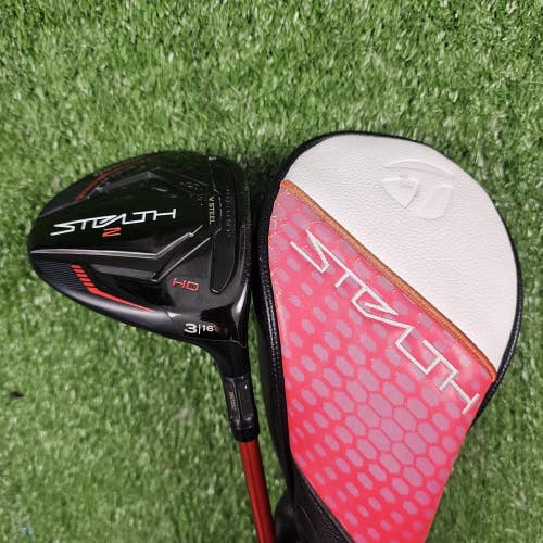 Taylormade Stealth 2 HD 3 Wood 3W 16 Speeder NX 50g A-Flex Senior Graphite RH