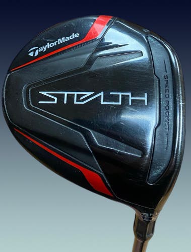 TaylorMade Stealth RH FW 3 Wood Project X Denali 60g 6.0 Refurbished Great Setup!