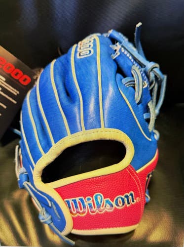 Wilson A2000 11.5", DP15 Infield Baseball Glove, Pedroia Fit - Autism Awareness